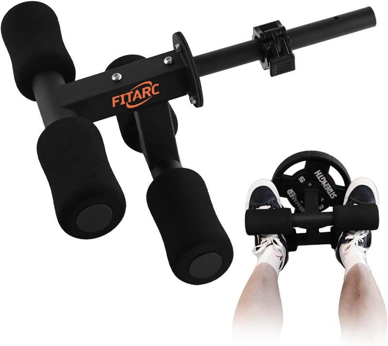 Fitarc بار تيب، مدرب تيبيال، آلة رفع الساقين تيبيا دورسي، معدات الركبتين فوق أصابع القدم لتقوية الساقين/الساقين الأمامية/الكاحلين، تناسب أطباق الوزن الأولمبية 1" أو 2" - Image 1
